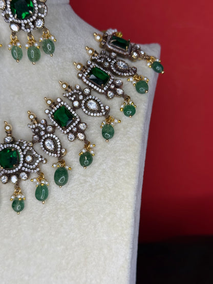 Victorian Necklace with Earrings